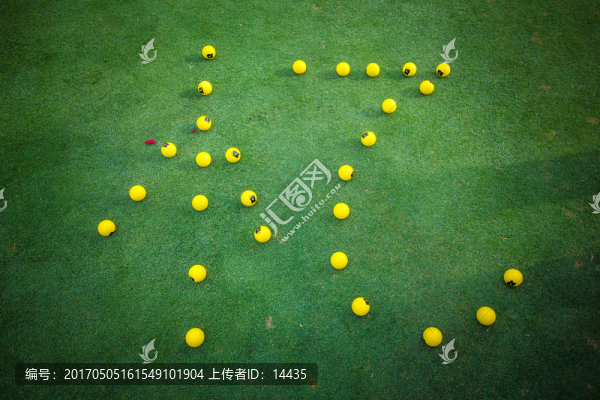 高爾夫球字