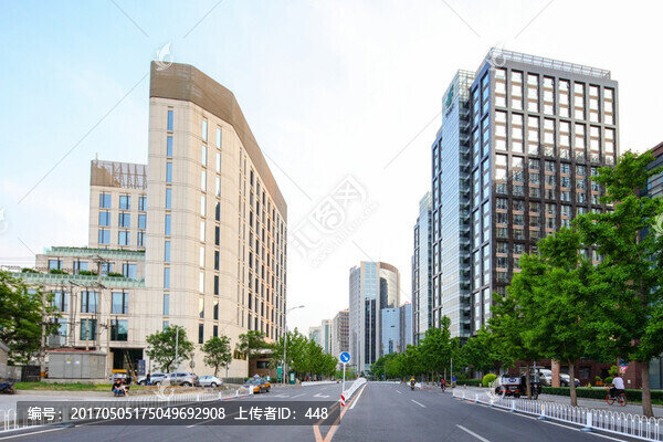 北京金融大街街景