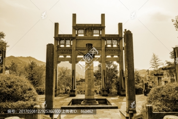 牌坊,石雕牌坊,牌坊石刻