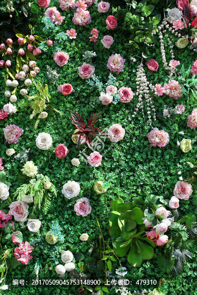 綠色植物墻,花墻,綠植