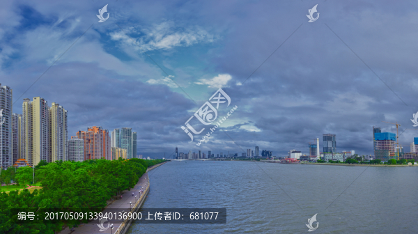 廣州琶洲橋全景圖