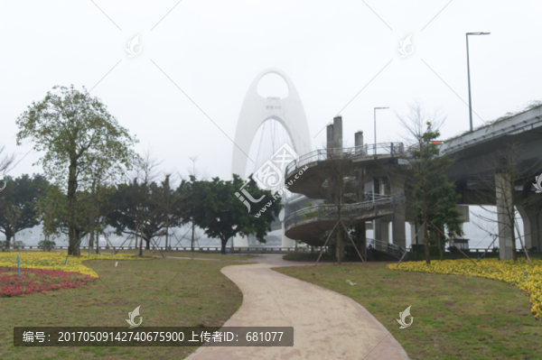 廣州獵德大橋
