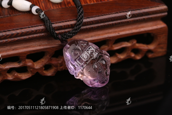 紫水晶吊墜