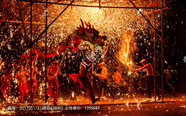 確山打鐵花
