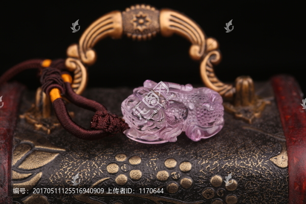 紫水晶吊墜