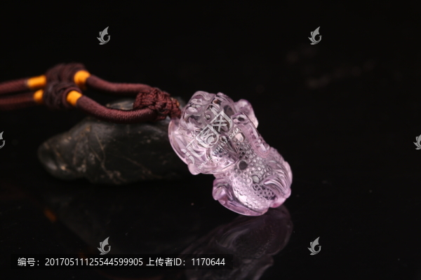 紫水晶吊墜