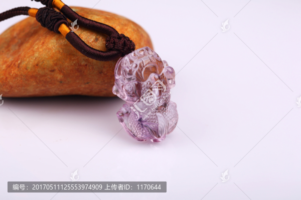 紫水晶吊墜