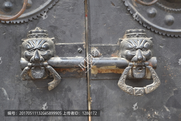 北京老建筑的門環(huán)