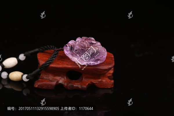 紫水晶吊墜