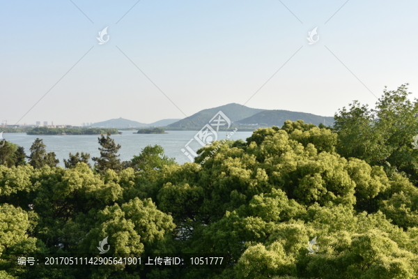 湖景
