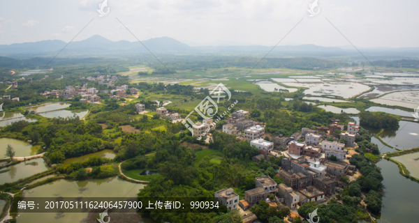 村莊,鄉(xiāng)村,航拍