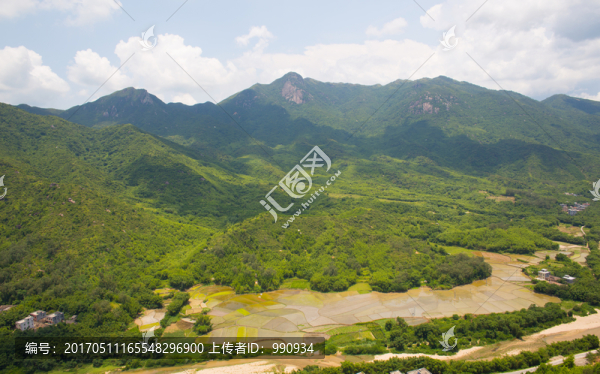 望夫山,田園風(fēng)光