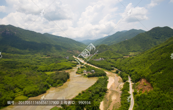 望夫山,田園風(fēng)光