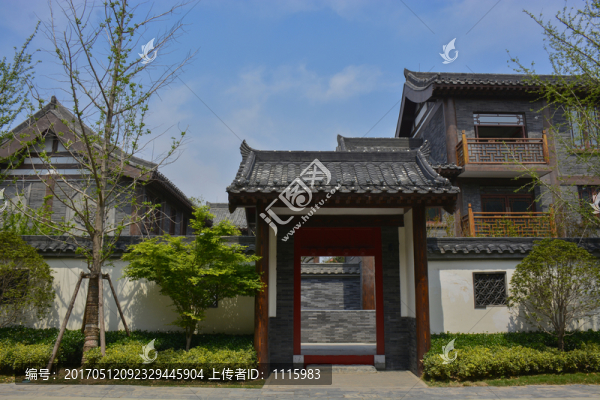 仿古宅院