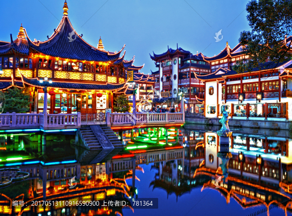 豫園夜景