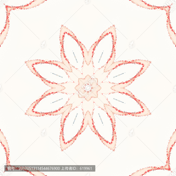 唯美拼花背景花型圖案