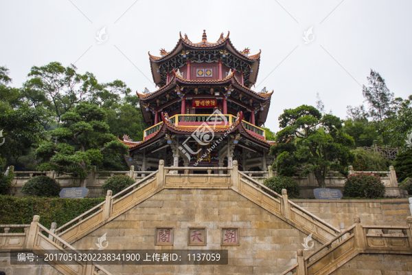 福建湄洲島,朝天閣