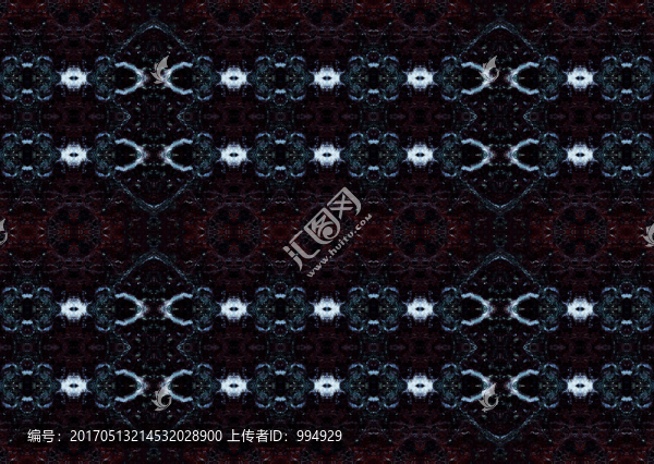 原創(chuàng)黑色歐美古典大理石拼花圖案