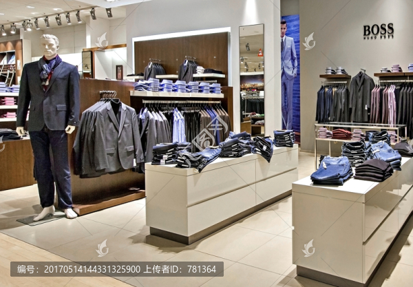 時(shí)尚男裝店