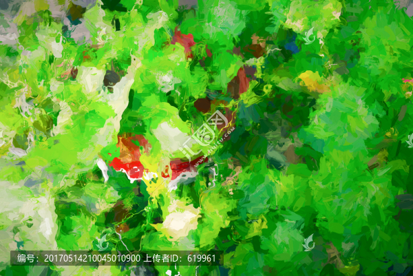 抽象油畫裝飾畫背景,無分層