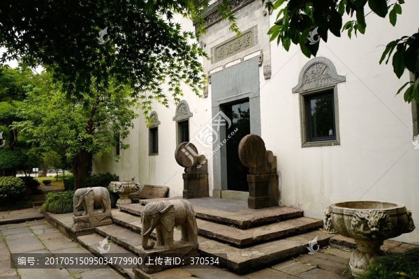 上海,聞道園,園林,中式建筑