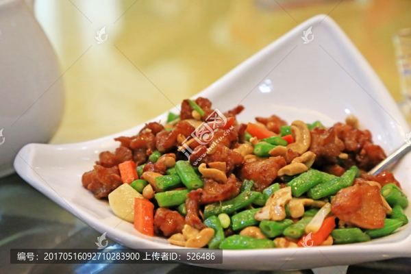 雞肉炒四季豆