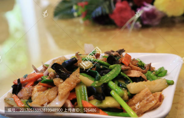 雜菜炒肉片