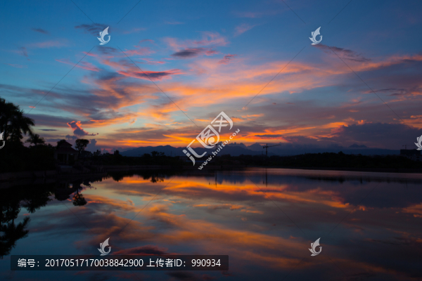 火燒云,晚霞,夕陽(yáng)