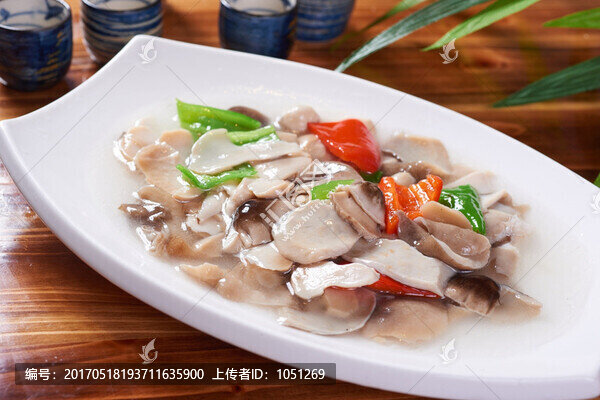 清炒竹香菇