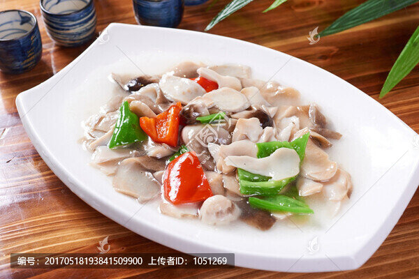 清炒竹香菇