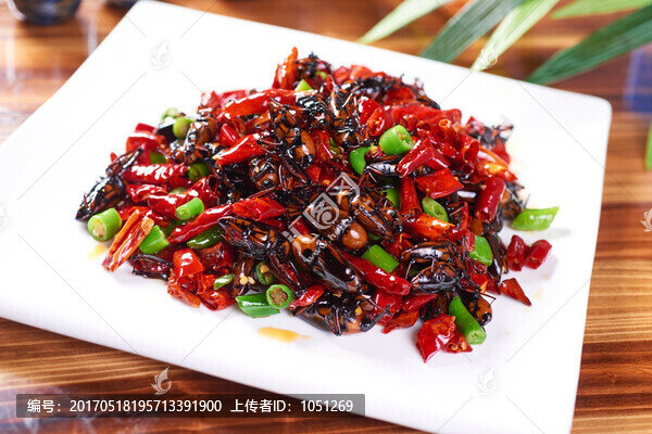 香辣竹蟲