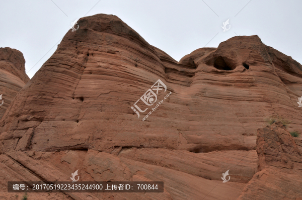 陜西靖邊波浪谷