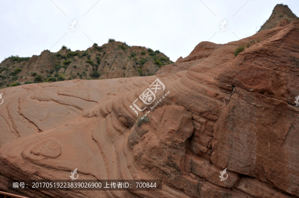 陜西靖邊波浪谷