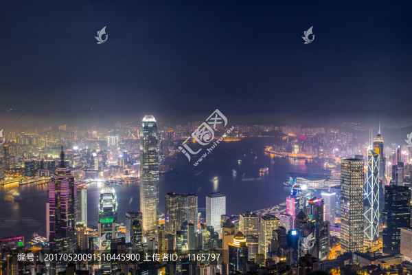 香港維港夜景