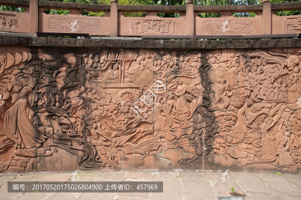 農(nóng)耕文明浮雕