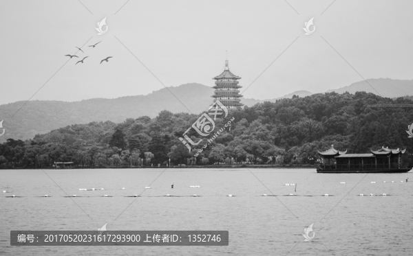 杭州西湖老照片