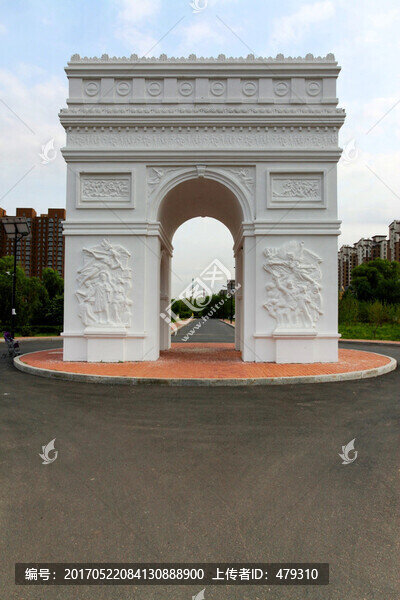 凱旋門,法國,地標(biāo),浮雕,巴黎