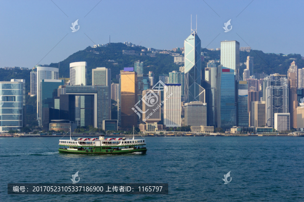 香港維港的建筑群