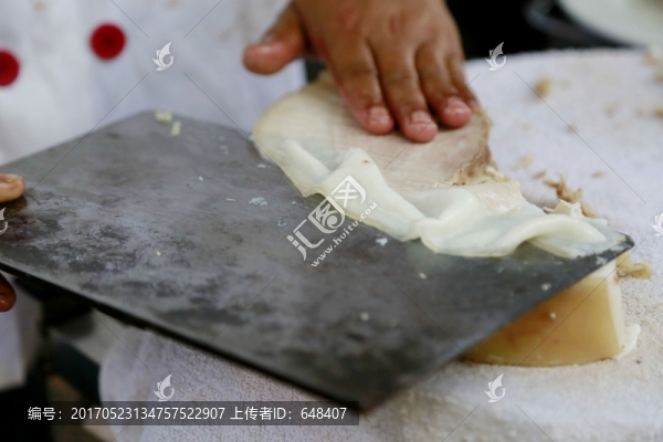 切肉,刀功,白肉,肥肉,豬肉