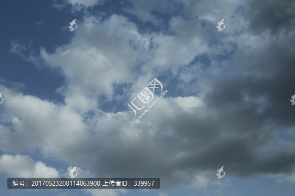 藍天白云
