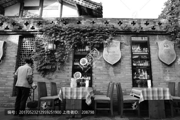 成都寬窄巷子街景