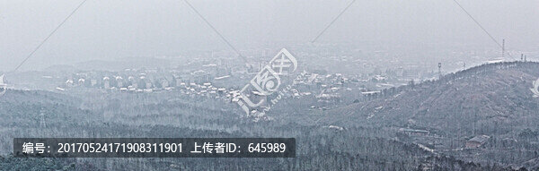雪景俯瞰圖