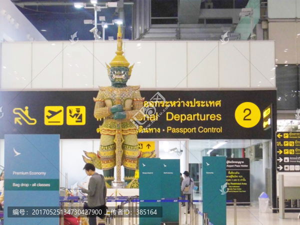 曼谷機(jī)場神像