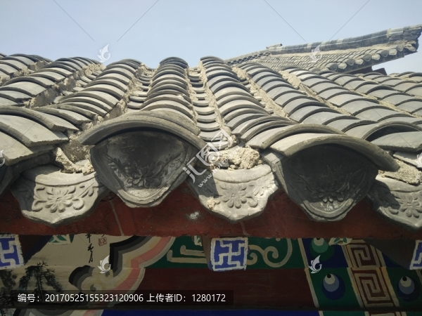 徽派建筑房檐