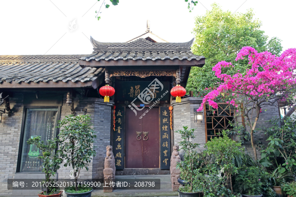 寬窄巷子門頭設(shè)計(jì)