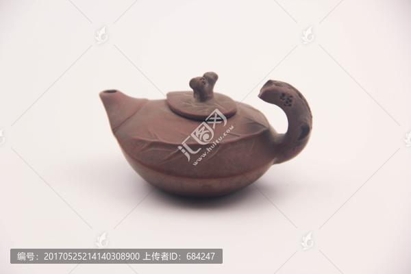 葉形茶壺