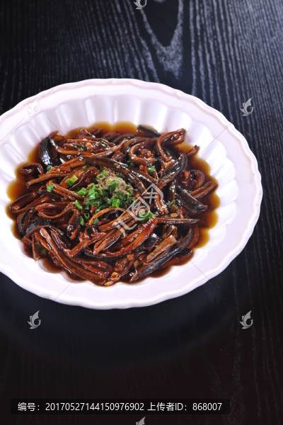 響油鱔絲