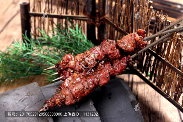 烤牛肉串