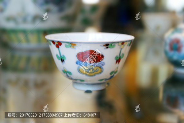 大明,成化,斗彩,雞缸杯,茶具