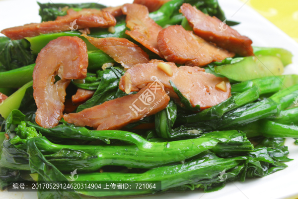 老娘叉燒炒芥蘭